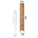 Ver imagem 4 de Paneleiro Simples com 2 Portas 100% MDF Itália Espresso Móveis