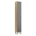 Ver imagem 1 de Paneleiro Simples com 2 Portas 100% MDF Itália Espresso Móveis