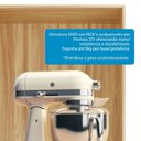 Ver imagem 4 de Paneleiro com 2 Portas e Espaço para Micro-ondas 100% Mdf Paris Espresso Móveis