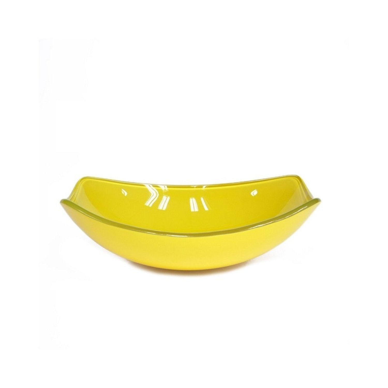 Cuba de Vidro para Lavatório Oval Chanfrada 46cm - 4