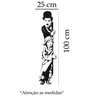 Adesivo para Porta Charlie Chaplin:25 X 100 Cm - 2