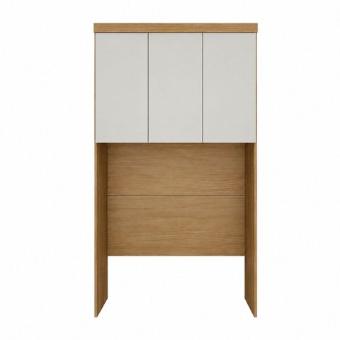 Módulo de Guarda Roupa Aéreo Ponte Solteiro 126,3cm 100% MDF Cairo