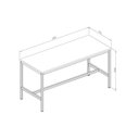 Ver imagem 3 de Banco para Sala de Jantar São Paulo 90x46x37