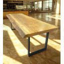 Ver imagem 1 de Mesa de Jantar 8 Lugares - Mesa Madeira Maciça Natural