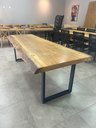 Ver imagem 4 de Mesa de Jantar 8 Lugares - Mesa Madeira Maciça Natural
