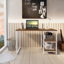 Ver imagem 1 de Escrivaninha Industrial Office Star 120cm 2 Prateleiras Klm Móveis