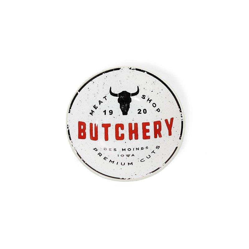 Presente Prato de Sobremesa Churrasco Butchery de Vidro