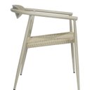 Ver imagem 5 de Kit com 2 Cadeiras em Aluminio e Corda Náutica para Área Externa Isla Bege/Fendi