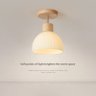 Plafon Luminária Phyval nordic estilo japonês corredor simples grama de madeira lâmpada do teto led  - 1