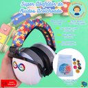 Ver imagem 4 de Abafador de Som Infantil Acolchoado para Autistas 26 Db Colorido