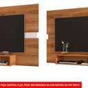 Ver imagem 4 de Painel para TV até 50 Polegadas 130cmx90cm Nicho Flex Eccos Marrom Nature