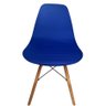 Kit 2 Capa de Cadeira Charles Eames Eiffel Pé Palito Malha Lisa:azul Royal - 3