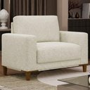 Ver imagem 2 de Poltrona Decorativa Oasis Pes Madeira Boucle Tce 1010 Moll