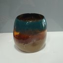 Ver imagem 4 de Vaso Decorativo Enfeite Casa Vidro 17x18x18cm Color