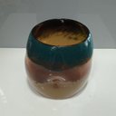 Ver imagem 2 de Vaso Decorativo Enfeite Casa Vidro 17x18x18cm Color