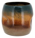 Ver imagem 1 de Vaso Decorativo Enfeite Casa Vidro 17x18x18cm Color