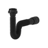 Sifão Sanfonado Flexível Preto Cozinha Pia Banheiro Tanque - 1