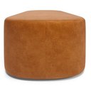 Ver imagem 4 de Kit 02 Puffs Decorativos Orgânicos para Living Quarto 140cm Doha W01 Couríssimo Canela - Lyam