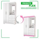 Ver imagem 5 de Guarda-roupa 2 Portas Nt 5170 Branco - Notável