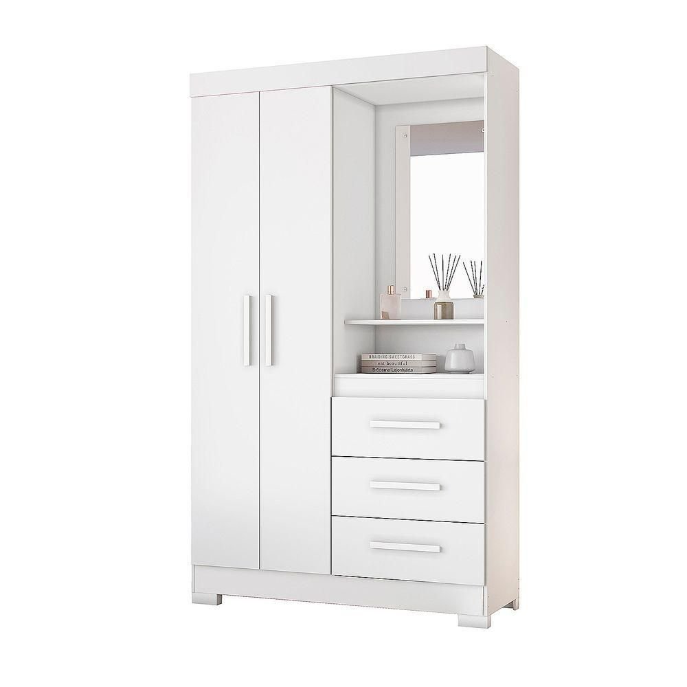 Guarda-roupa 2 Portas Nt 5170 Branco - Notável | MadeiraMadeira