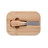 Manteigueira com Espatula e Tampa de Bambu Basic 15cm X 11cm X 5cm Vidro - 4