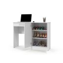 Ver imagem 3 de Mesa / Escrivaninha Sp para Estudo ou Trabalho Cor Branco