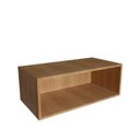Ver imagem 6 de Gabinete para Banheiro Suspenso 80cm Alice com Balcão 2 Gavetas e Espelheira sem Cuba Marrom/Mel/Grafite