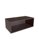 Ver imagem 6 de Gabinete para Banheiro Suspenso 80cm Alice com Balcão 2 Gavetas e Espelheira sem Cuba Cinza/Grafite