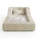 Ver mais imagens de Cama Montessoriana Infantil Noah 100% Espuma com Colchão Bouclê Bege - Desk Design