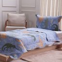 Ver imagem 1 de Kit Colcha Casal Ultra Lisse Kids New Rolinho 210x230cm Roar