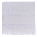 Ver imagem 2 de Kit 12 Toalhas Social Bordar Ponto Cruz Escola de Mão Perfeito Estilo Branco