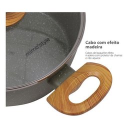 Panela Caçarola Verde 20cm Indução Cerâmico 4mm Style Cook - 3
