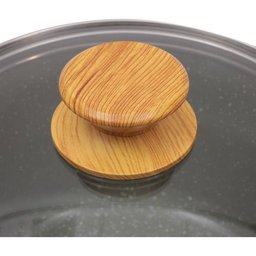 Panela Caçarola Verde 20cm Indução Cerâmico 4mm Style Cook - 4