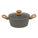 Ver imagem 1 de Panela Caçarola Verde 20cm Indução Cerâmico 4mm Style Cook