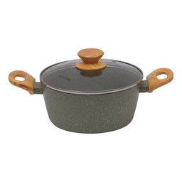 Panela Caçarola Verde 20cm Indução Cerâmico 4mm Style Cook - 1