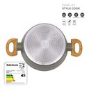 Ver imagem 5 de Panela Caçarola Verde 20cm Indução Cerâmico 4mm Style Cook