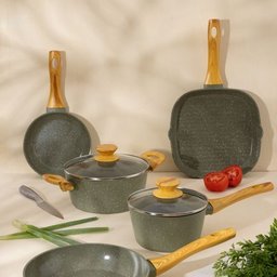 Panela Caçarola Verde 20cm Indução Cerâmico 4mm Style Cook - 7