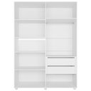 Ver imagem 5 de Guarda Roupa Casal 150cm 6 Portas Vittara Branco a02 - Mpozenato