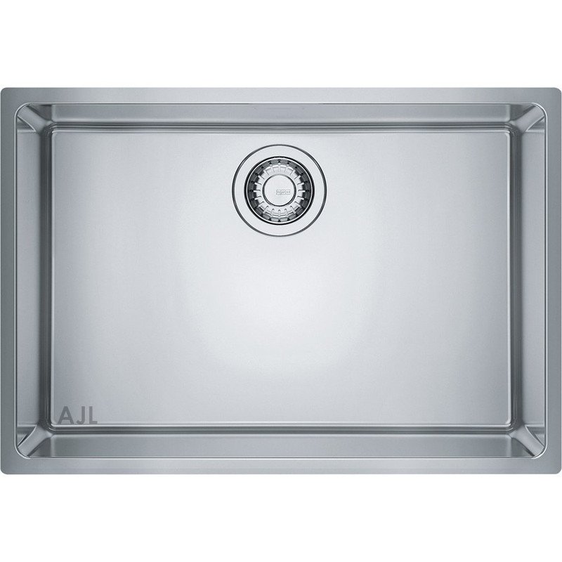 Cuba Inox Quadrada 600 X 400 Com Cesto Escorredor E Válvula Gourmet AJL Cuba Com Canal Equipado - 2