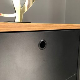 Balcão Retrô E Versátil Com 1 Porta E 3 Gavetas Lugano - 12