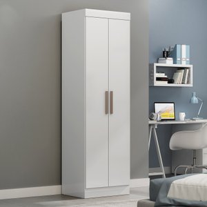 Guarda-roupa Compacto 2 Portas Mdp Paris