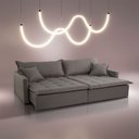 Ver imagem 1 de Sofá Cama Flora 02 Módulos de 120cm Br 15cm Meu Sofá Online