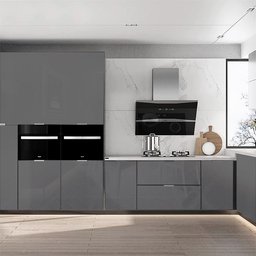 Kit 10 Metros de Papel de Parede Lavavel Alto Brilho Cinza Metalico - 2