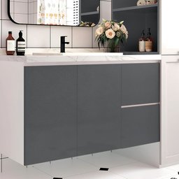 Kit 10 Metros de Papel de Parede Lavavel Alto Brilho Cinza Metalico - 5