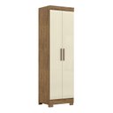 Ver imagem 3 de Guarda-roupa Compacto 2 Portas Mdp com Pés Paris