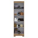 Ver imagem 5 de Guarda-roupa Compacto 2 Portas Mdp com Pés Paris