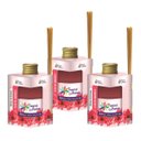 Ver imagem 1 de Kit 3 Aromatizador de Ambiente Tropical Cor: Flor de Amarilis