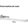 Suporte de Parede Porta Toalhas de Rosto Alto Brilho - 2