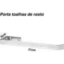 Ver imagem 2 de Suporte de Parede Porta Toalhas de Rosto Alto Brilho