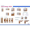 Ver imagem 6 de Cristaleira Sala Celeste LED Reflecta 140cm Titanium MGM